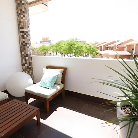 Estupendo Duplex Famililar Con Terrazas Y Parking By Hometels Sagunto Exterior foto